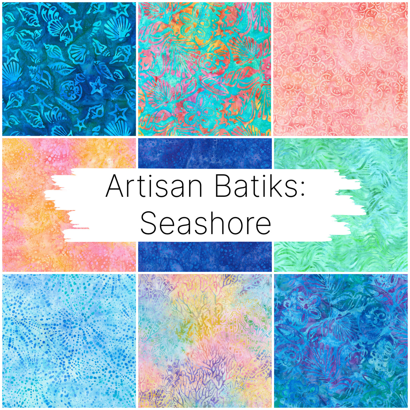 Artisan Batiks: Seashore