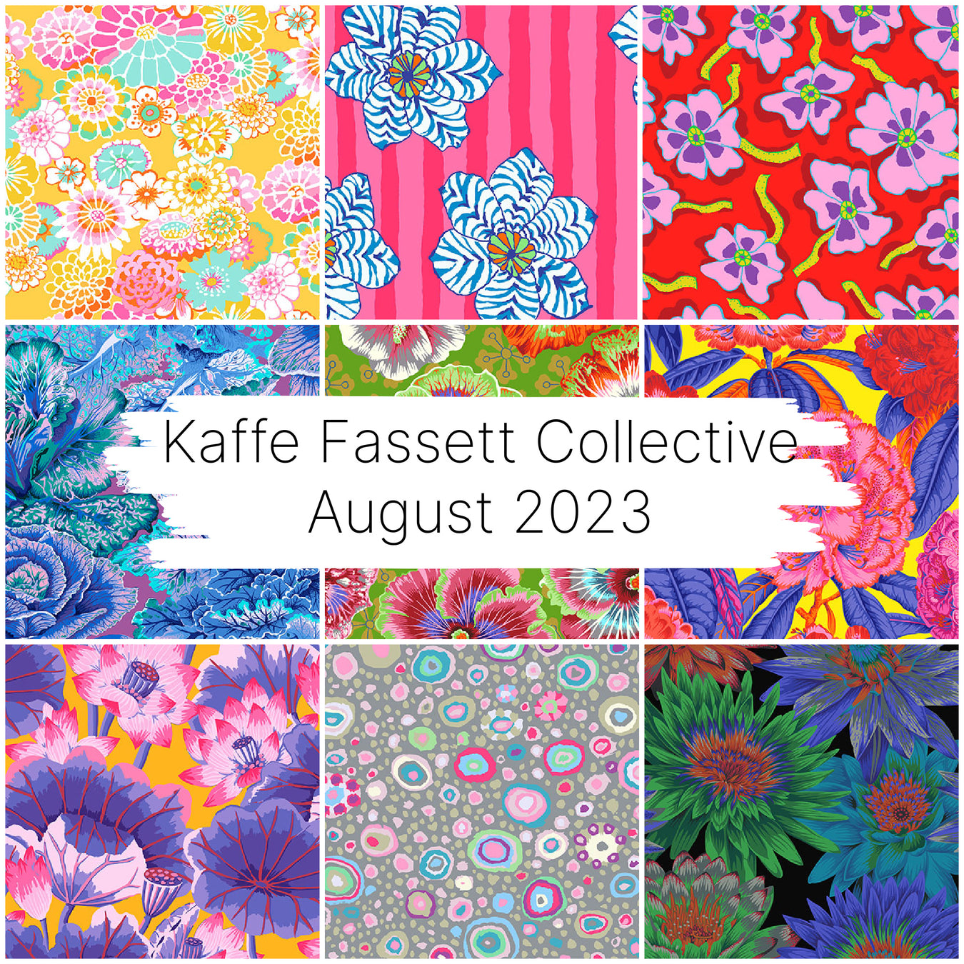 Kaffe Fassett Collective August 2023