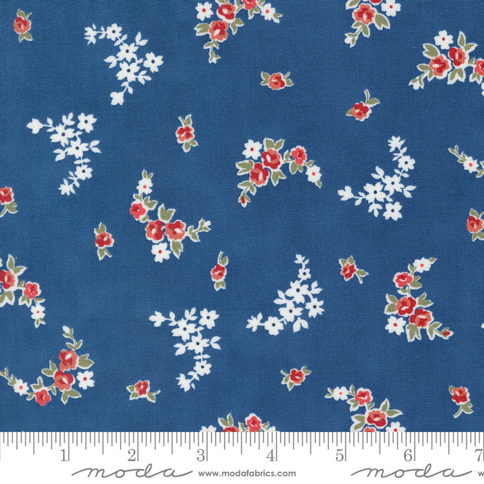 Grand Haven - Blooming Garlands Nautical Blue