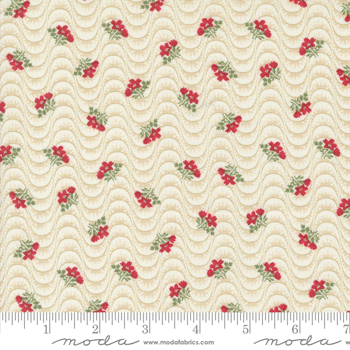 Grand Haven - Floral Moire Cream