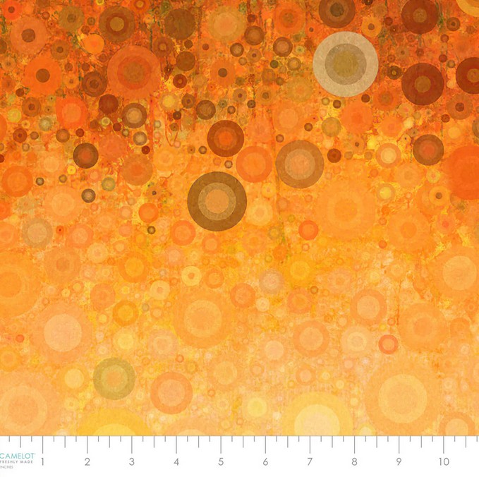 Sonny in the Sunflowers - Abstract Ombre Yellow