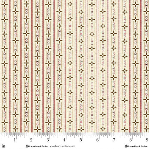 Buttercream & Brickle Bits - Cottage Ticking Stripe