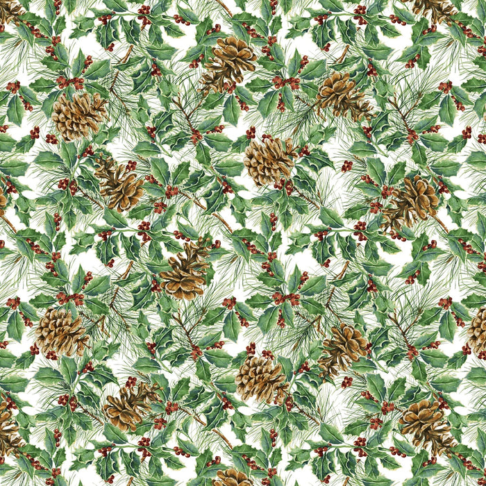 Joyful Snowmen - Pinecones Multi