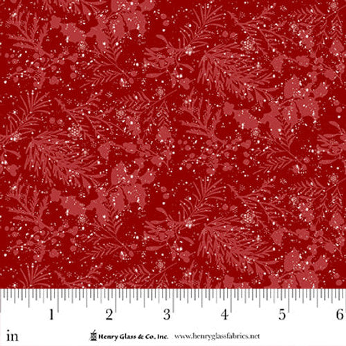 Joyful Snowmen - Texture Red