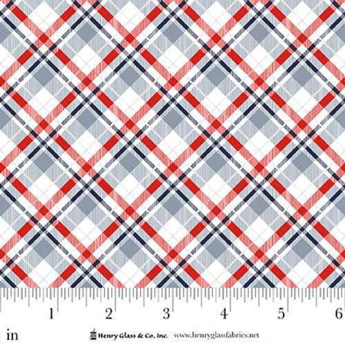 Joyful Snowmen - Bias Plaid Multi