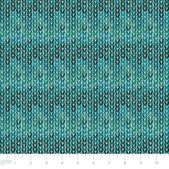 Merry Beary - Knit Texture Aqua