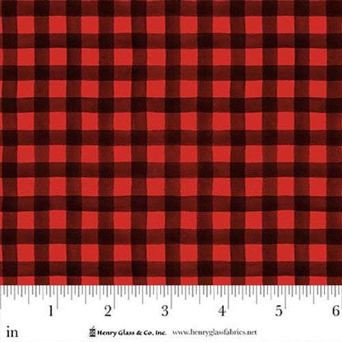 Pinecone Ridge Lodge - Buffalo Plaid Red/Black