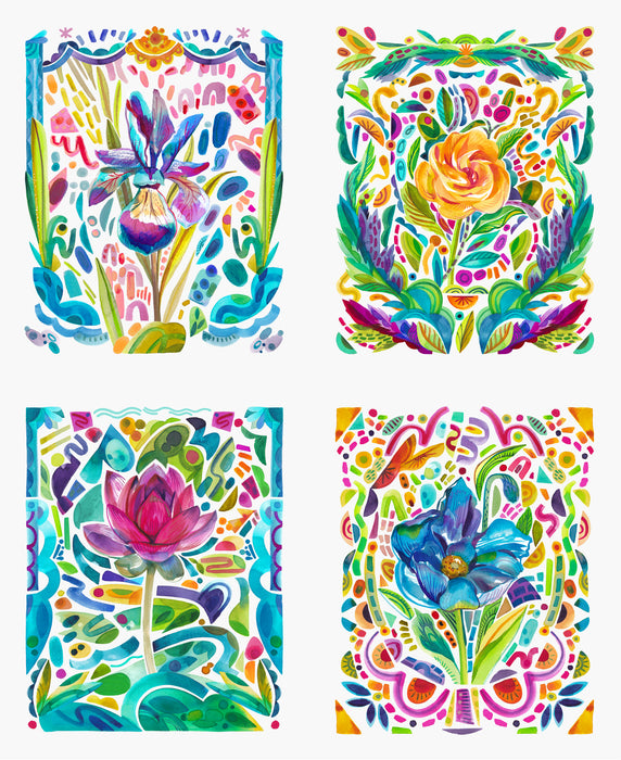 Radiant Panel - Wild Bold Rainbow