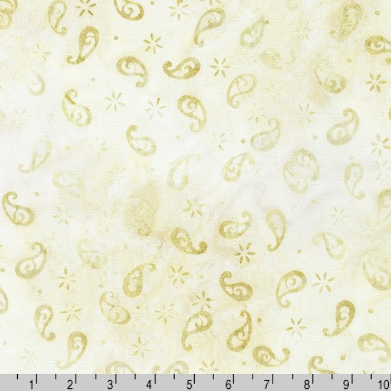 Artisan Batiks: Petite Pastels - Paisley Sand