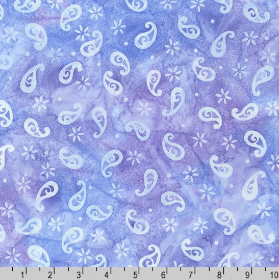 Artisan Batiks: Petite Pastels - Paisley Hydrangea