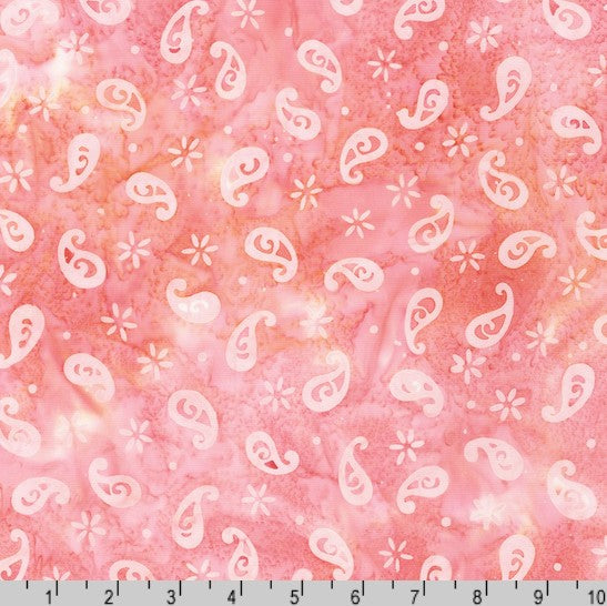 Artisan Batiks: Petite Pastels - Paisley Blush