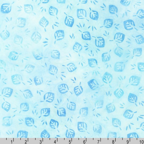 Artisan Batiks: Petite Pastels - Leaves Sky