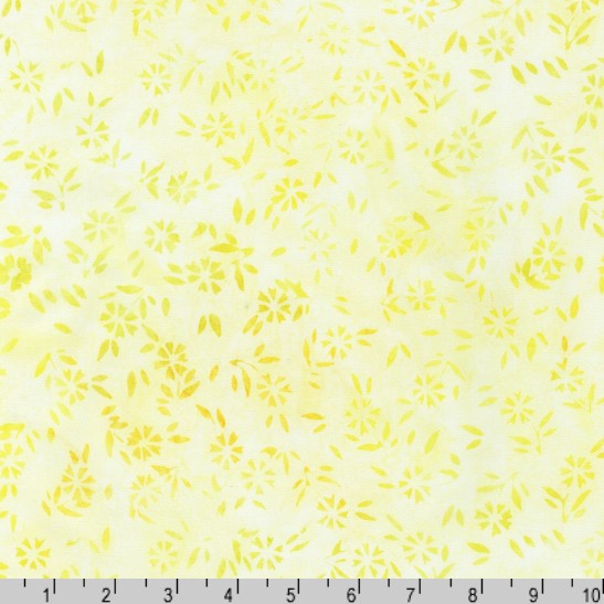 Artisan Batiks: Petite Pastels - Petals Lemon