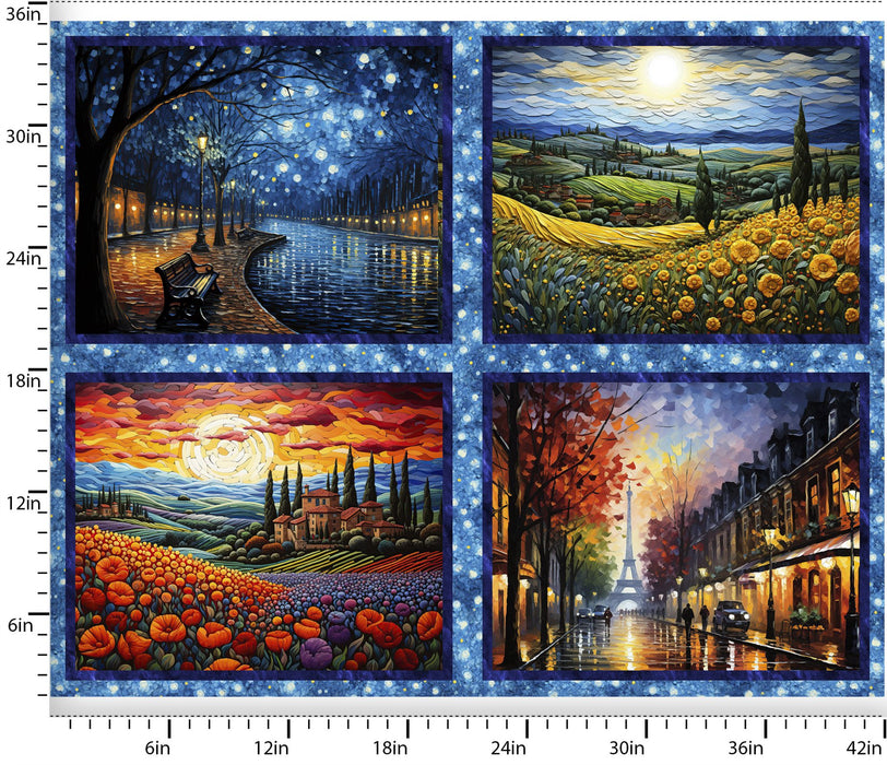 C'est Magnifique - Paintings Panel