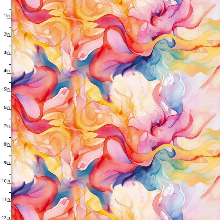 Hummingbird Bouquet - Paint Swirl Blender
