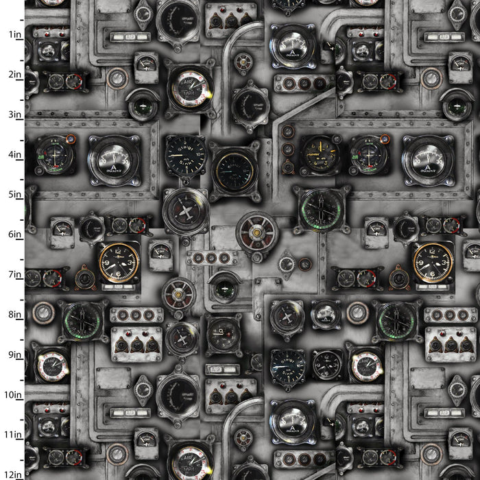 First in Flight - Instrument Panel