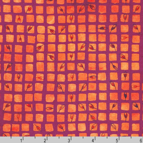 Sunlit Garden - Squares Berry
