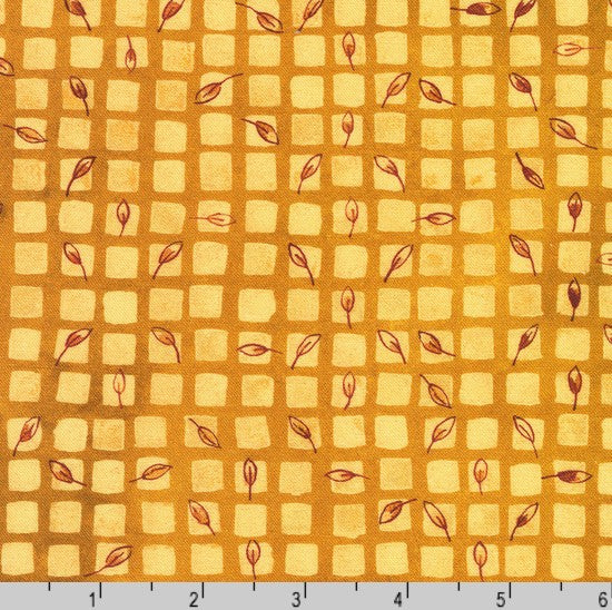 Sunlit Garden - Squares Curry