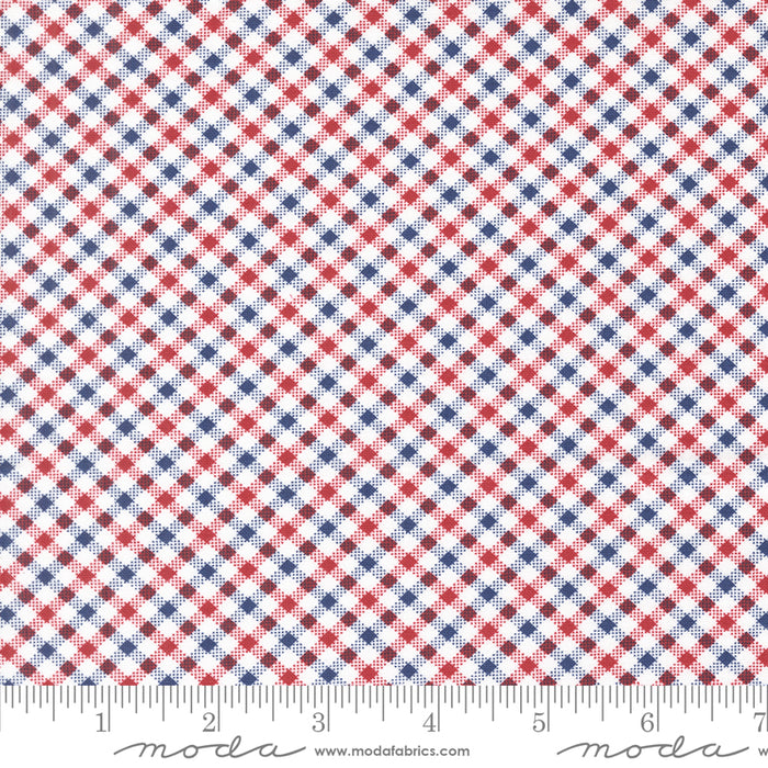 Star Spangled - Simple Check Patriotic