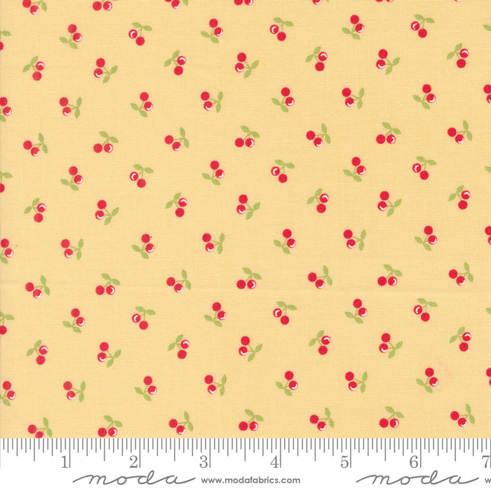 Cali & Co. - Cherries Soft Yellow