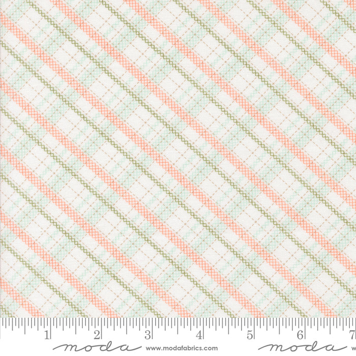 Abloom - Stitched Plaid Cloud