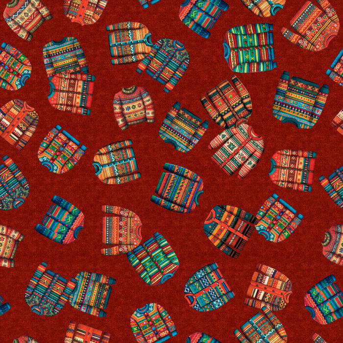 Christmas Party Animals - Sweater Toss Brick