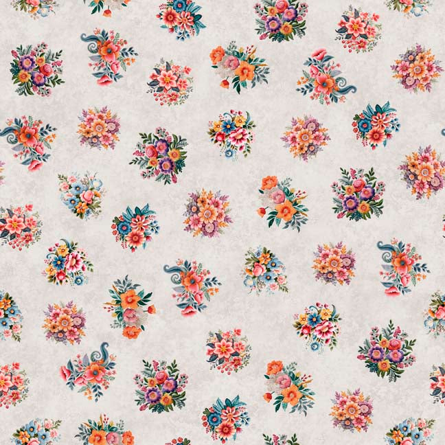 Heartland - Floral Toss Gray