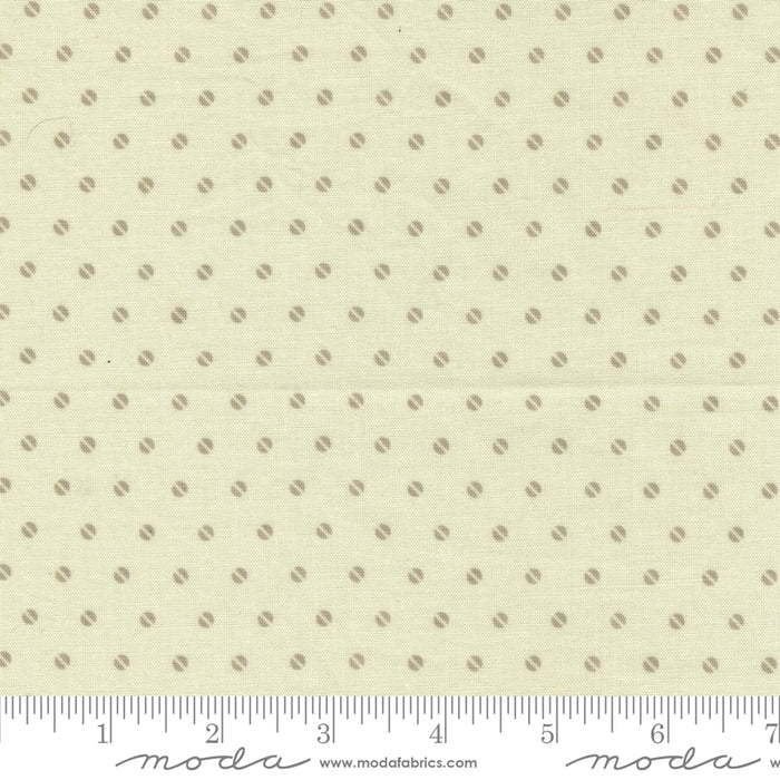 Hollyhocks & Roses - Seed Dots Jasmine Linen