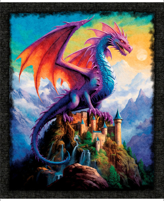Dragon's Song - Panel Black