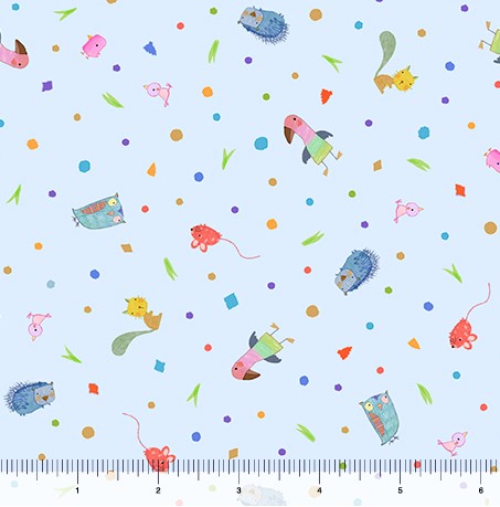 Jungle Friends - Critters & Confetti Baby Blue