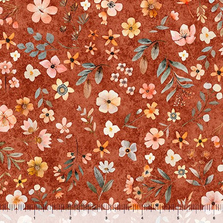 Hedgehugs - Floral Toss Paprika