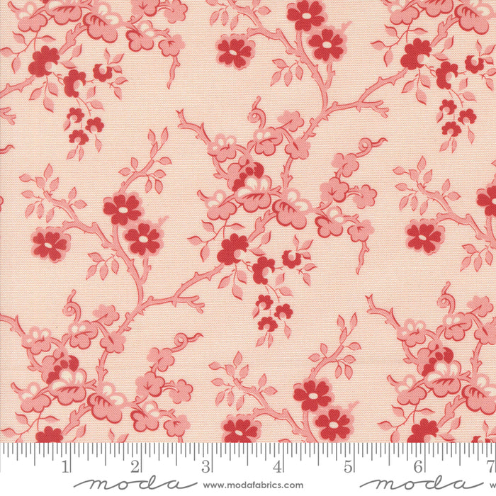Sally's Stitches - Flowering Quince Sweet Pink