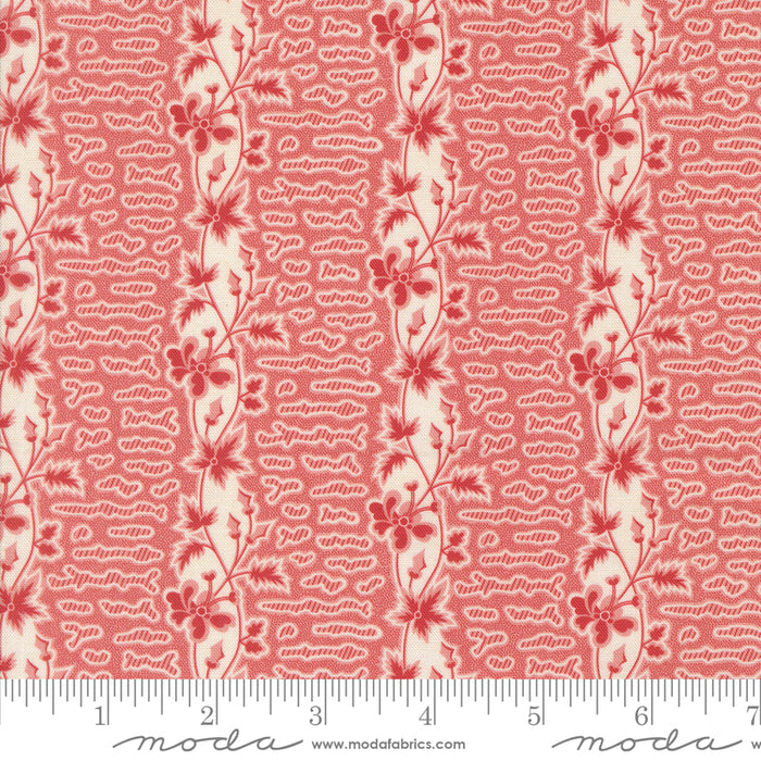 Sally's Stitches - Floral Stripes Sweet Pink