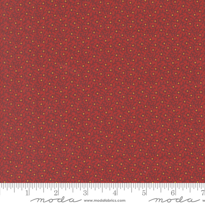 Sally's Stitches - Creeping Thyme Turkey Red