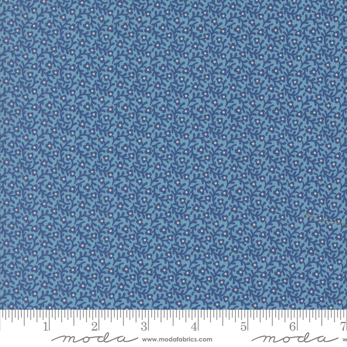 Sally's Stitches - Creeping Thyme Prussian Blue