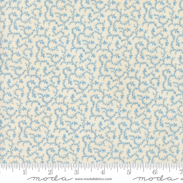Sally's Stitches - Twigberry Vines Blue Sky
