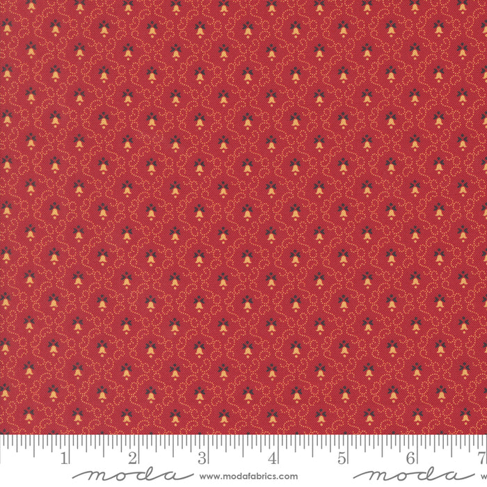 Sally's Stitches - Little Bell Turkey Red