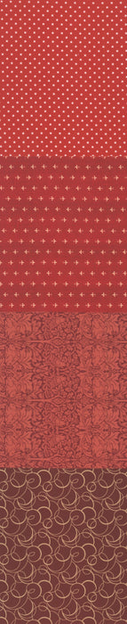 Celebrating 50 Years Of Moda - Burgundy