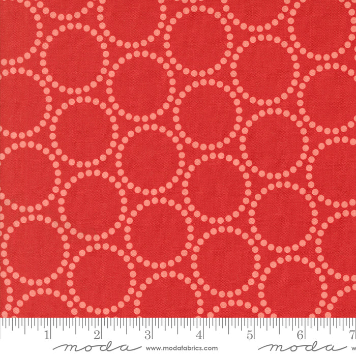 Tiny Christmas - Pearl Bracelet Red