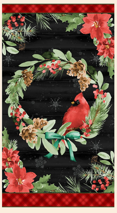 Cardinal Celebration - Cardinal Panel Black