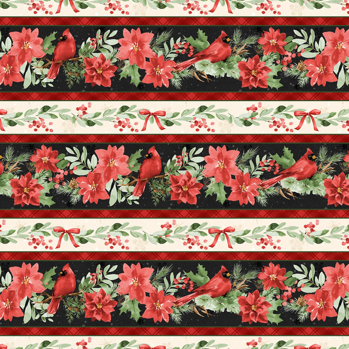 Cardinal Celebration - Stripes Black