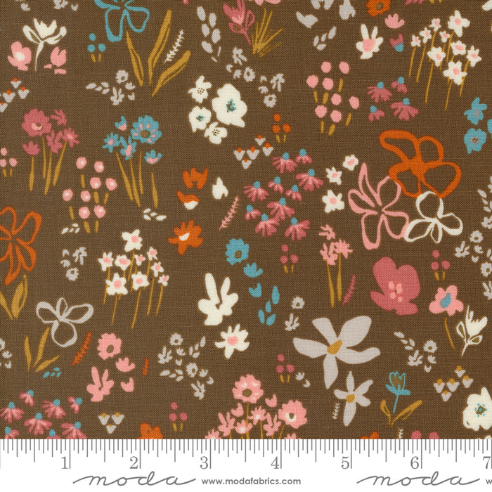 Things Above - Scattered Seeds Florals Cocoa