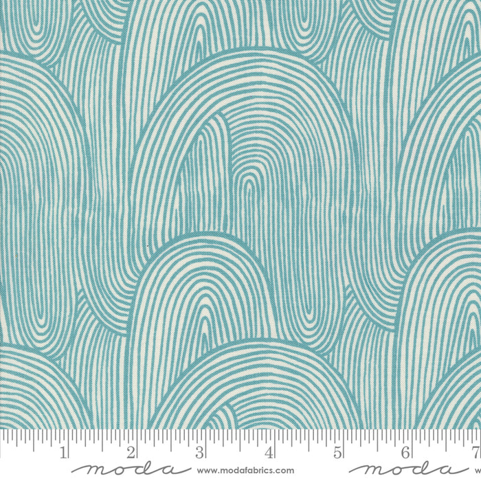 Things Above - Wavy Whirl Teal