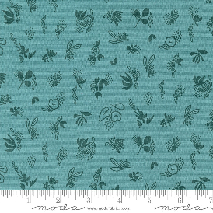 Things Above - Floral Sprinkles Teal