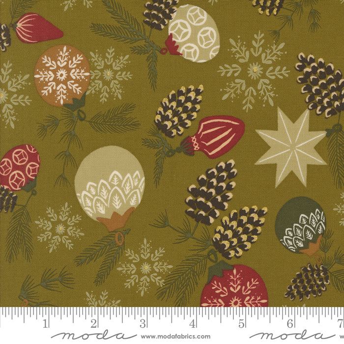 Old World Yuletide Metallic - Branch & Baubles Pickle