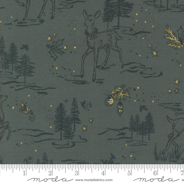 Old World Yuletide Metallic - Oh Deer Dusk