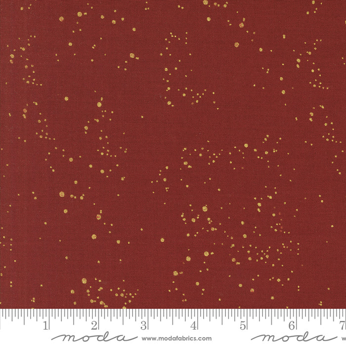 Old World Yuletide Metallic - Speckled Sky Crimson