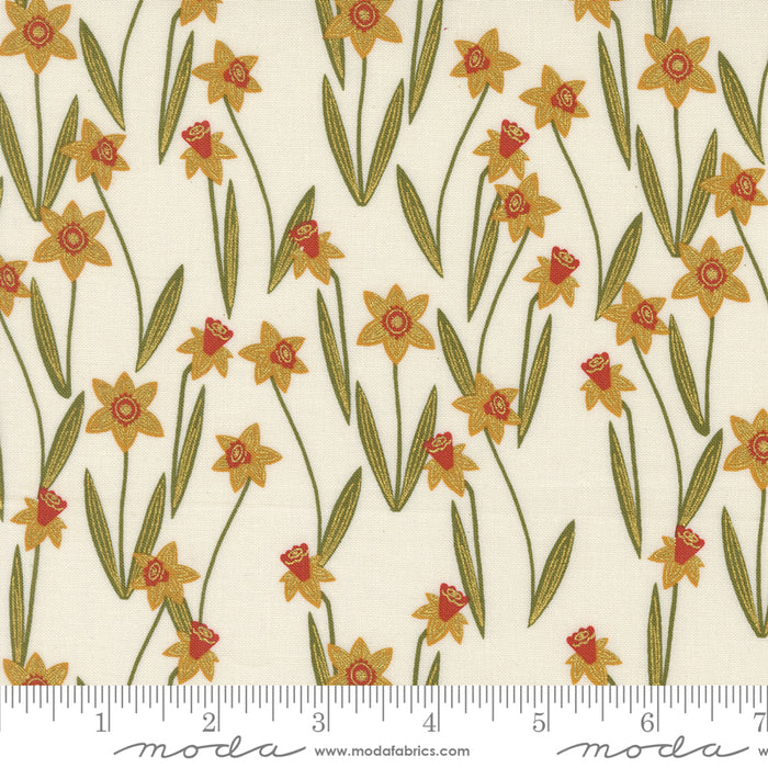 Bee Garden Metallic - Darling Daffodils Porcelain