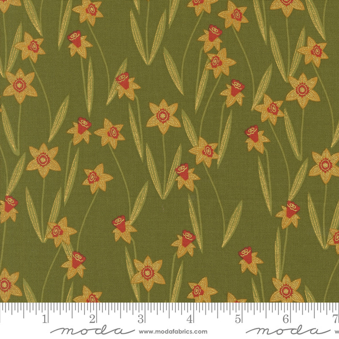 Bee Garden Metallic - Darling Daffodils Ivy