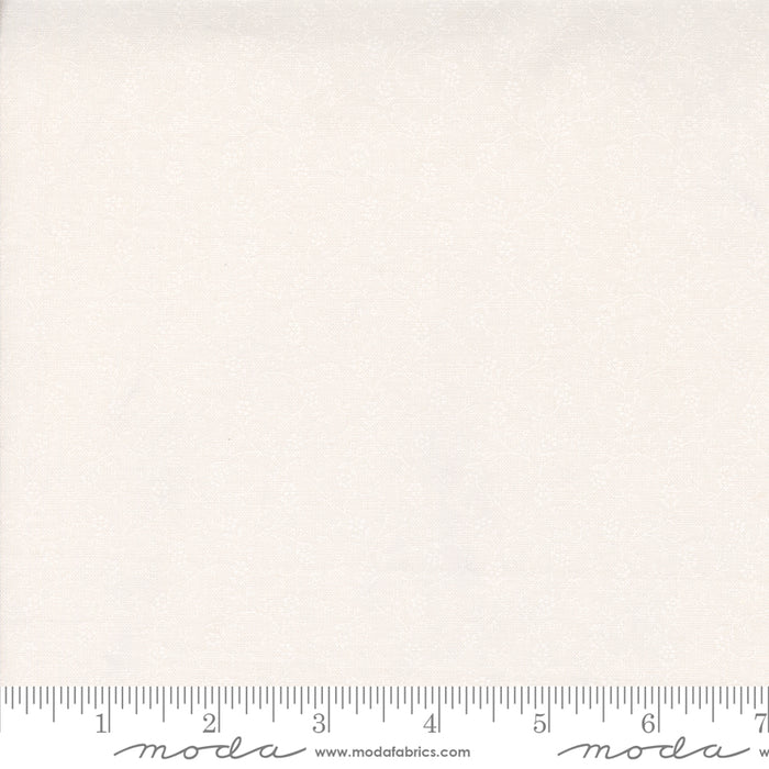 Itty Bitty BG Gatherings - Flower Vines White on White